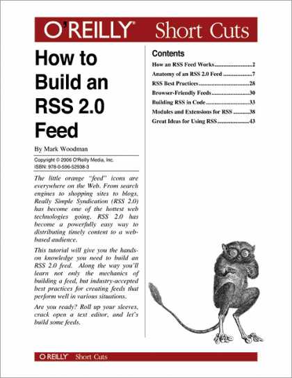 O'Reilly Books - How to Build an RSS 2.0 Feed