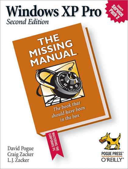 O'Reilly Books - Windows XP Pro: The Missing Manual, Second Edition