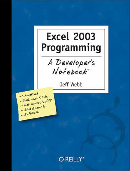 O'Reilly Books - Excel 2003 Programming: A Developer's Notebook