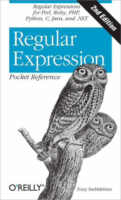 O'Reilly Books - Regular Expression Pocket Reference, Second Edition