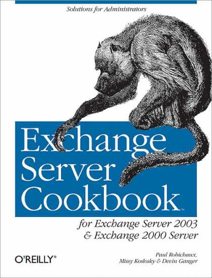 O'Reilly Books - Exchange Server Cookbook