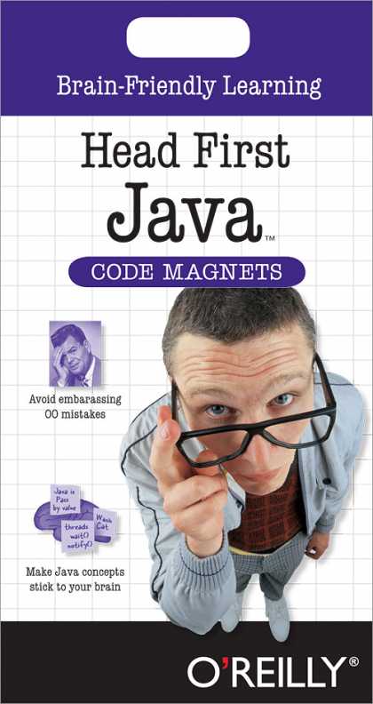 O'Reilly Books - Head First Java Code Magnet Kit, Second Edition