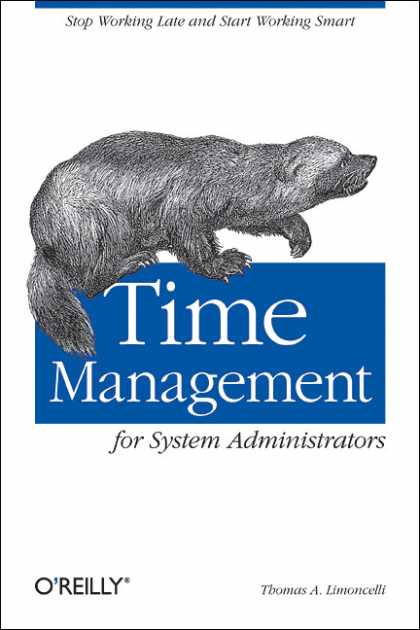 O'Reilly Books - Time Management for System Administrators