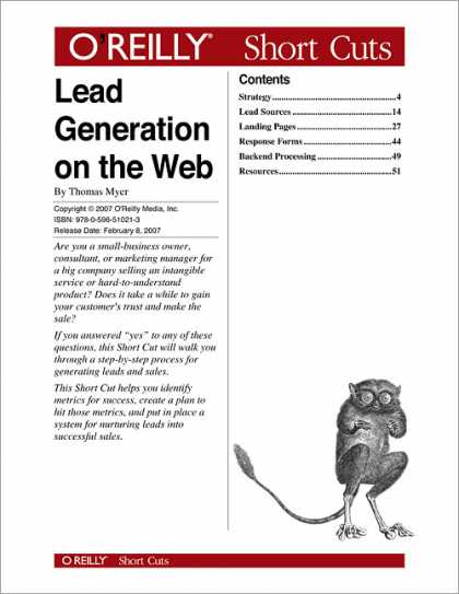 O'Reilly Books - Lead Generation on the Web