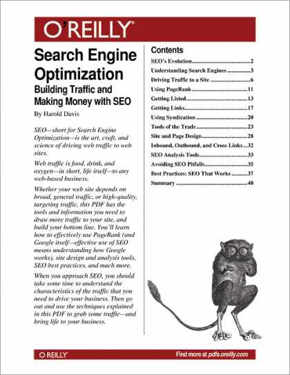 O'Reilly Books - Search Engine Optimization