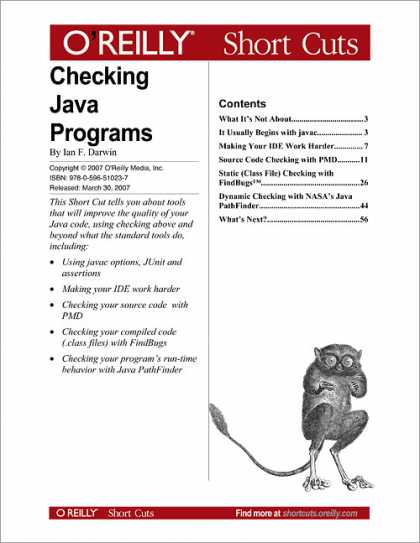 O'Reilly Books - Checking Java Programs