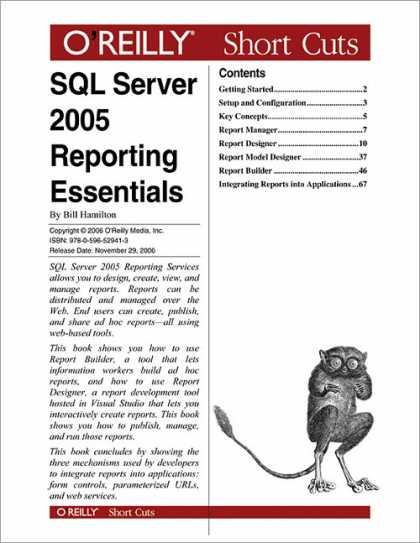O'Reilly Books - SQL Server 2005 Reporting Essentials