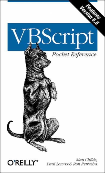 O'Reilly Books - VBScript Pocket Reference