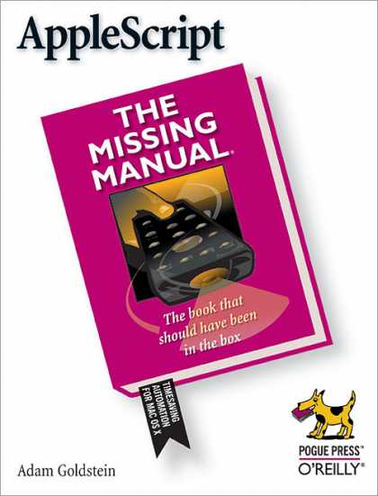 O'Reilly Books - AppleScript: The Missing Manual