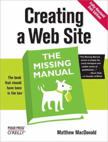 O'Reilly Books - Creating a Web Site: The Missing Manual, Second Edition