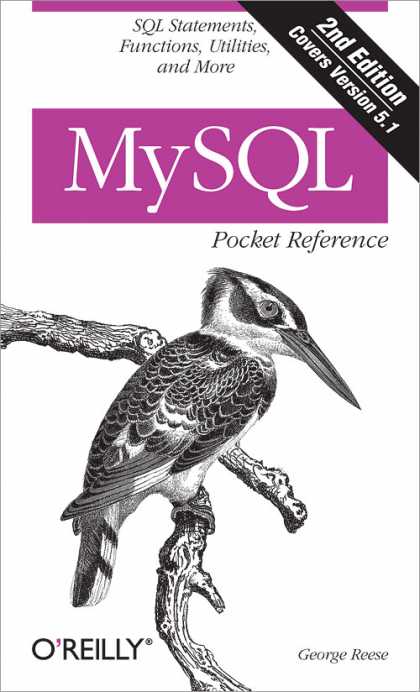 O'Reilly Books - MySQL Pocket Reference, Second Edition