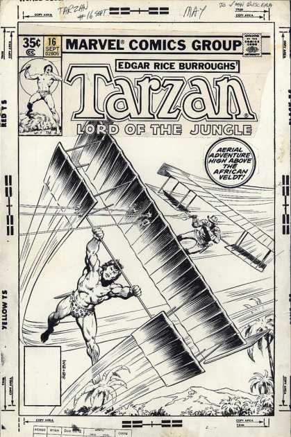 Original Cover Art - Tarzan