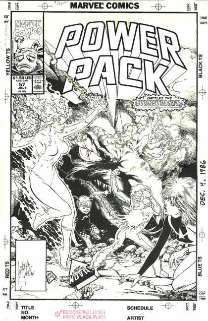 Original Cover Art - Power Pack