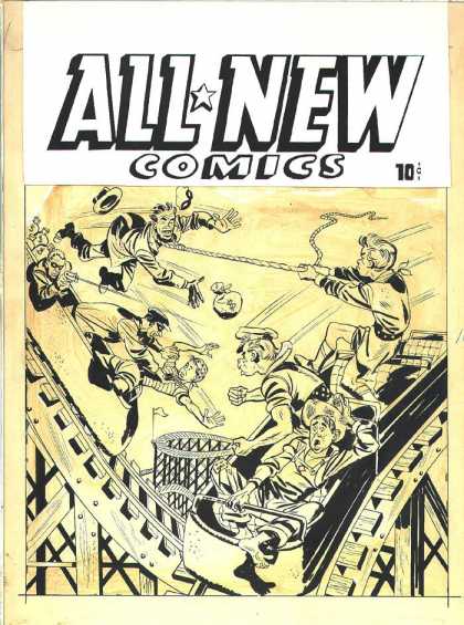 Original Cover Art - All-New Comics #15 Cover (1946)