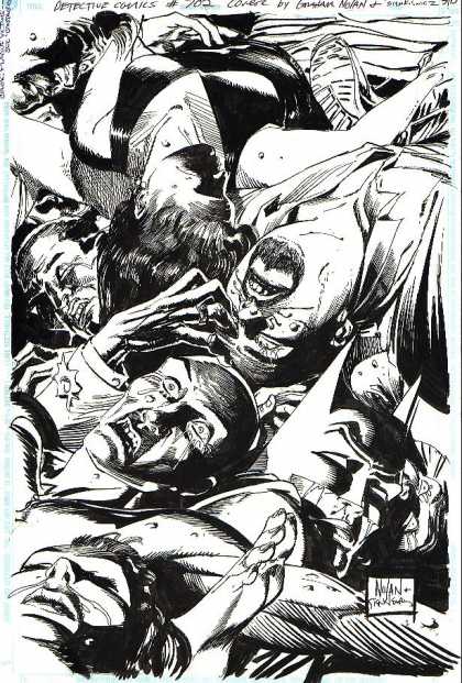 Original Cover Art - Detective Comics #702 Cover