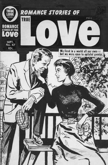 Original Cover Art - True Love - True Love - Romance - No 47 - World All Our Own - Couple