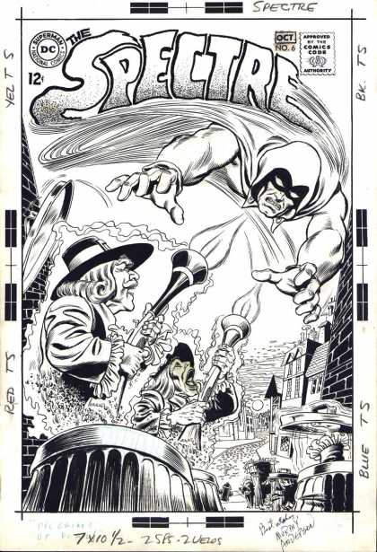 Original Cover Art - The Spectre #6 Cover (1968)