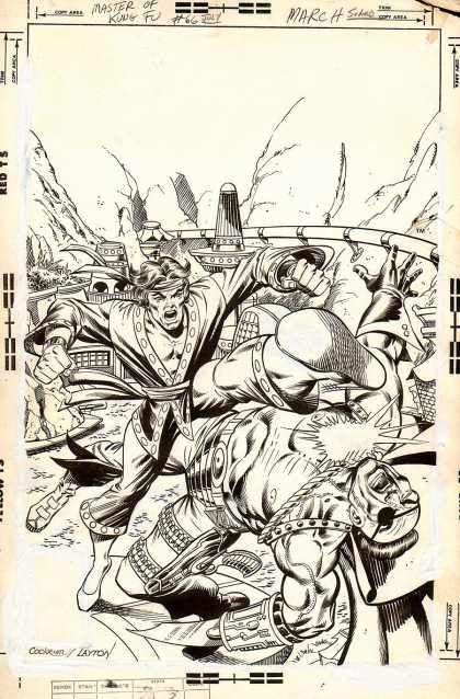 Original Cover Art - Master Of Kung Fu #66 Cover (1978)