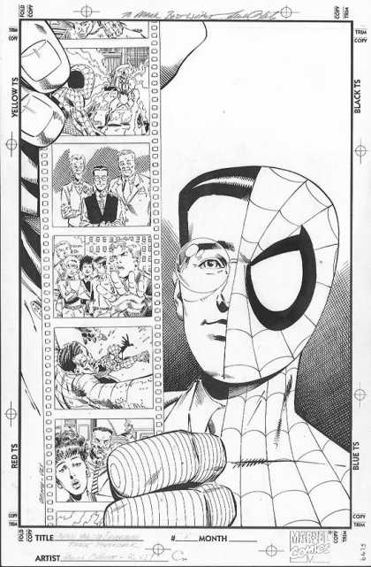 Original Cover Art - Untold Tales Of Spiderman Trade Paperback Cover