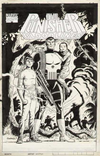 Original Cover Art - Punisher Bloodlines #1 Cover
