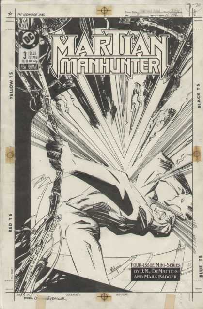 Original Cover Art - Martian Manhunter