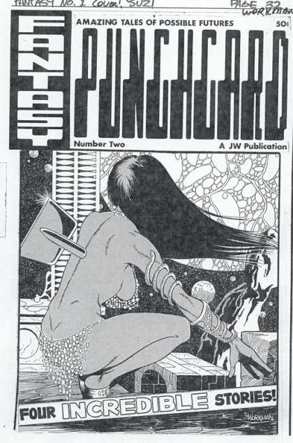 Original Cover Art - Fantasy Punchcard #2 COVER