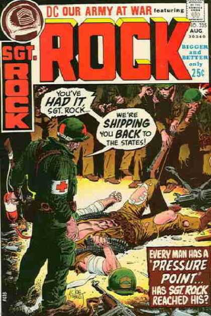 Our Army at War 235 - War - Rock - Sgt Rock - Soldiers - Battle - Joe Kubert