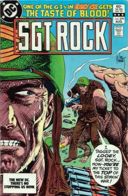 Our Army at War 379 - Gis In Easy Co - Taste Of Blood - Sgt Rock - No 379 Aug - War