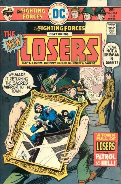 Our Fighting Forces 164 - Dc Comics - Silver Age - Losers - War Stories - Wwii - Joe Kubert