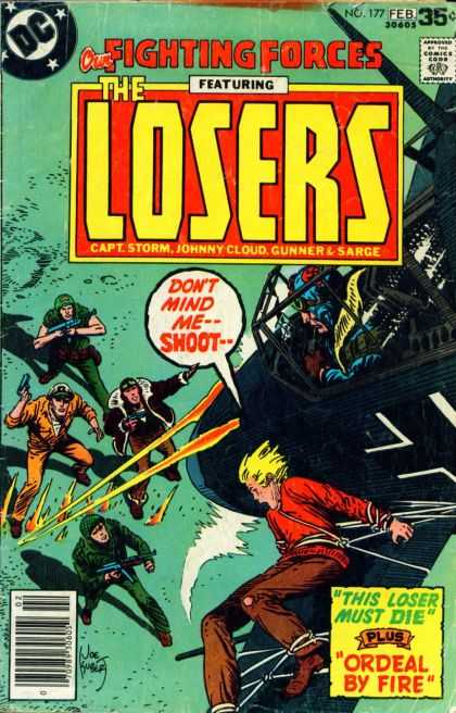 Our Fighting Forces 177 - The Losers - Dc Comics - Capt Storm - Johnny Cloud - Gunner U0026 Sarge - Joe Kubert
