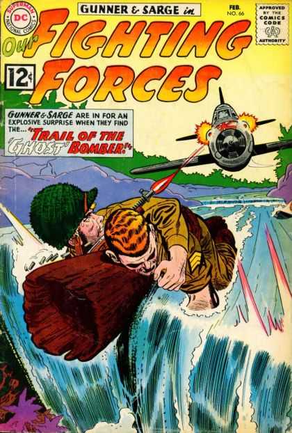 Our Fighting Forces 66 - Gunner - Sarge - Ghost Bomber - Fighter Plane - Issue No 66