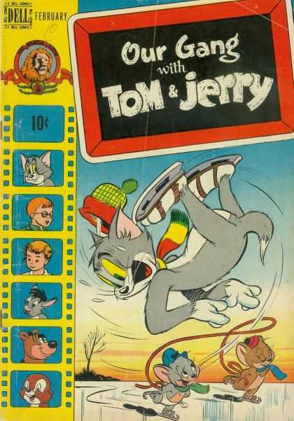 Our Gang with Tom & Jerry 55 - Dell - February - Lion - Cat - Ice