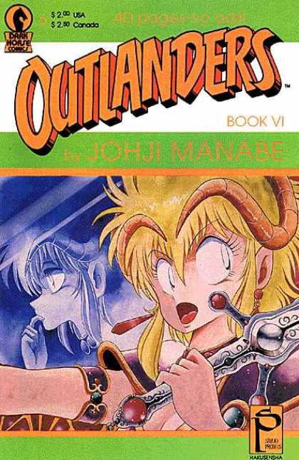 Outlanders 6 - Johji Manabe - Book Vi - Sword - Earrings - Bracelet