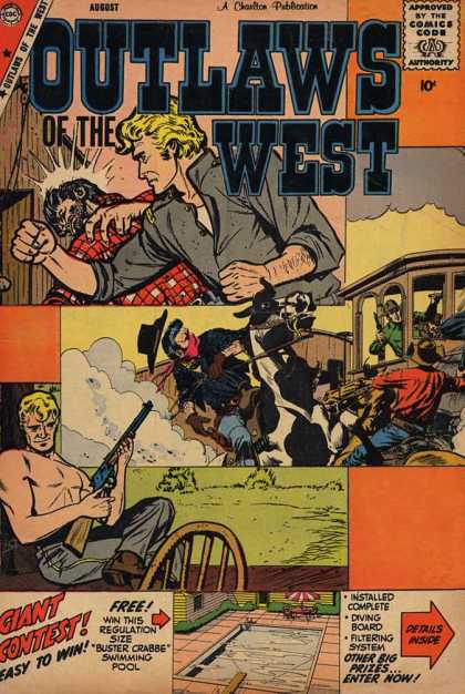Outlaws of the West 21 - Western - Rifle - Fistfight - Horse - Swimming Pool