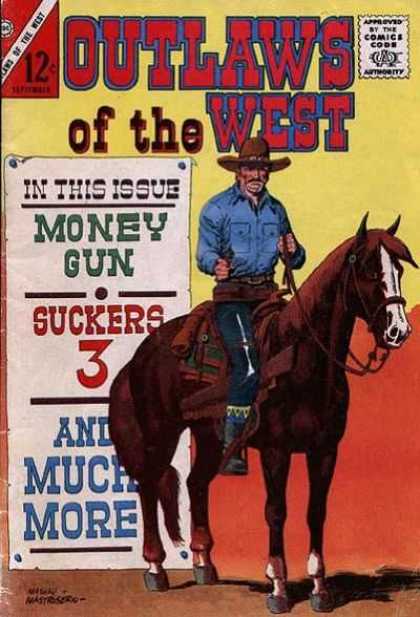 Outlaws of the West 55 - Western - Money Gun - Suckers 3 - Horse - Cowboy