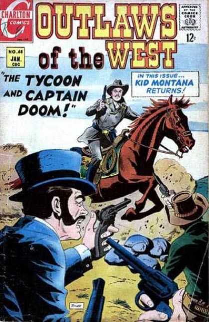 Outlaws of the West 68 - Outlaws Of The West - The Tycoon - Captain Doom - Horse - Fighter