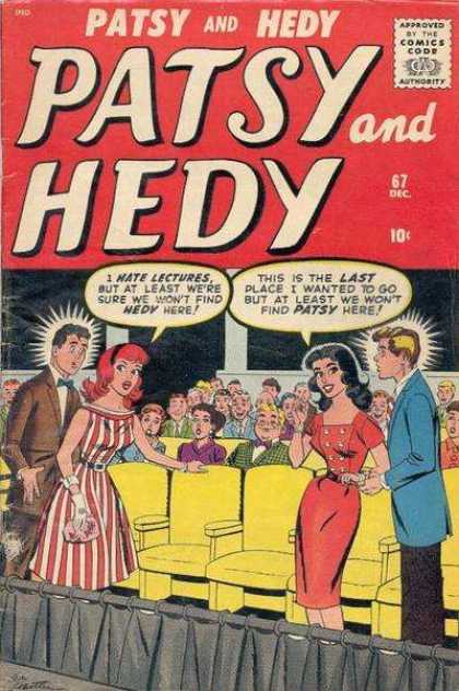 Patsy and Hedy 67 - Movie Theatre - 10 Cents - Paty - Hedy - Date