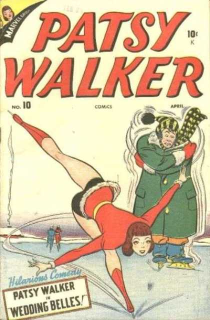 Patsy Walker 10 - Figure Skate - Cold - Ice - Wedding Belles - Hilarious Comedy