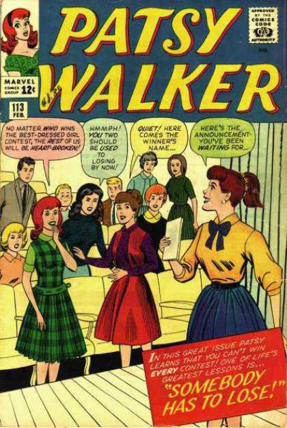 Patsy Walker 113 - 113 - Somebody Has To Loose - Auditorium - Teenagers - Stage