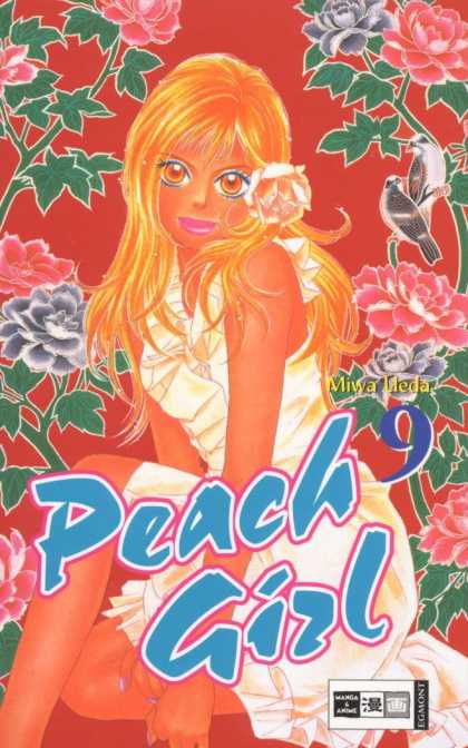 Peach Girl 9 - Miwa Ueda - Japanese - Manga - Flowers - Young Girls