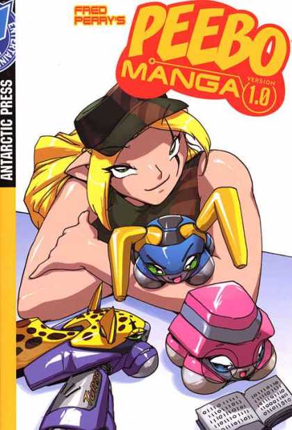 Peebo Manga 1 - Fred Perry - Anarctic Press - Girl - Pink Toy - Turbo