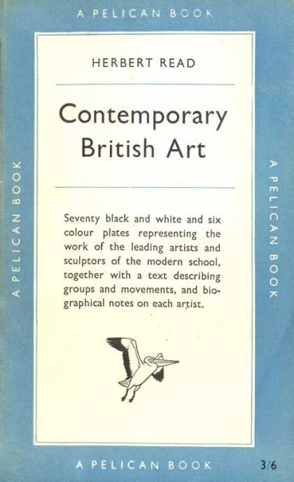 Pelican Books - 1951: Contemporary British Art (Herbert Read)