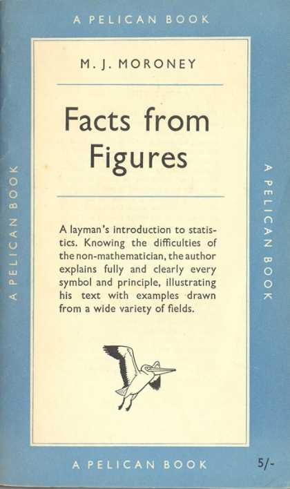 Pelican Books - 1951: Facts from Figures (M.J.Moroney)