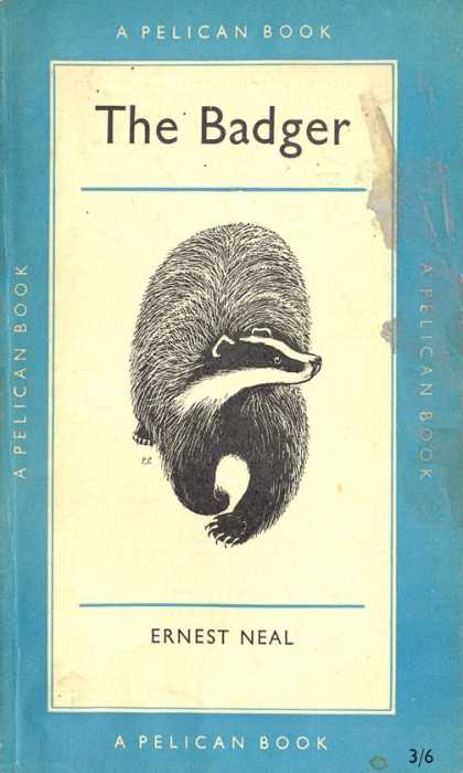 Pelican Books - 1958: The Badger (Ernest Neal)