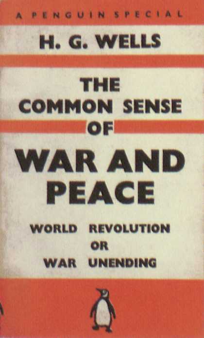 Penguin Books - The Common Sense of War and Peace