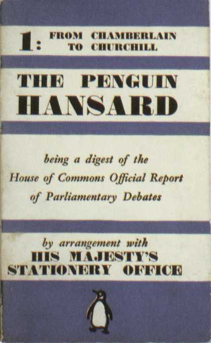 Penguin Books - The Penguin Hansard