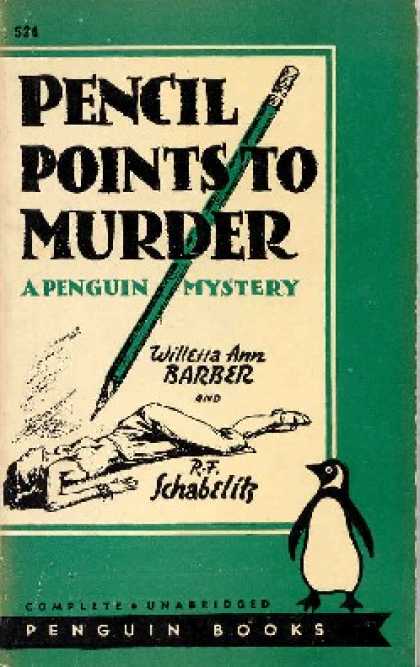 Penguin Books - Pencil Points To Murder; a Christopher Storm Mystery