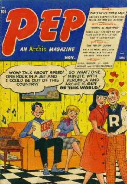 Pep Comics 106 - Archie - Archie Comics - Archice Bunker - Archie Magizine - Jet
