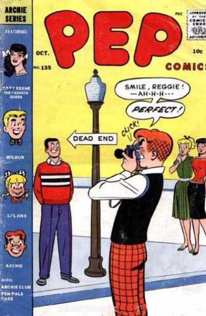 Pep Comics 135 - Archie - Archie Comics - Pep - Camera - Girls