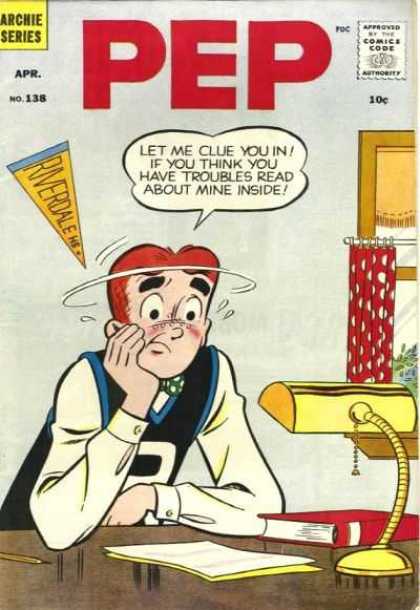 Pep Comics 138 - Riverdale High - Books - Homework - Archie - Archie Series